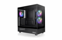THERMAL TAKE Case View 270 Plus TG ARGB, ATX, Průhledná bočnice, 3x 120mm ARGB Fan, černá