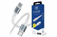 3mk kabel Hyper Cable N-SERIES C to C 1m 20V/3A 60W White