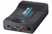 WG - Audio video konvertor SCART na HDMI, černá