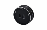 Viking zásuvkový modul A60, 1x USB-A, 1x USB-C, PD, černá, poškozený obal