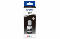 BAZAR - EPSON ink čer 112 EcoTank Pigment Black ink bottle - Poškozený obal (Komplet)