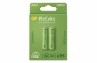 Baterie AA (R6) nabíjecí 1,2V/2450mAh GP Recyko  2ks