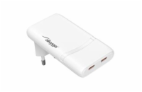 Akyga USB Nabíječka AK-CH-32 2x USB-C PD 5-20V / max. 3.25A 65W Quick Charge 4+ GaN
