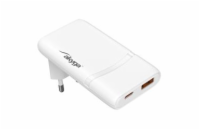 Akyga USB Nabíječka AK-CH-31 USB-A + USB-C PD 5-20V / max. 3.25A 65W Quick Charge 4+ GaN