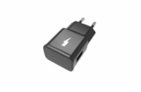 WG - Síťová nabíječka Fast 1x USB-A, Quick Charge 3.0, 5V-9V-12V, black