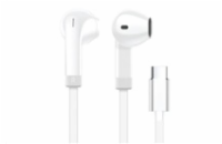 WG - Sluchátka s konektorem Type-C, Vortex Vibe, drátové, white