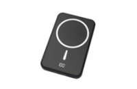 WG - Power Bank 10000 mAh, bezdrátová 15W + PD 20W + QC 3.0 22,5W, černá