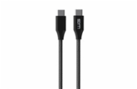 WG - Datový kabel Type-C na Type-C, 1,5 metrů, 5A, 140W, černá