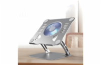 WG - Chladící podložka pro notebook, 15,6", stříbrná