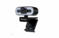 VERBATIM WebCam AWC-02 Full HD 1080p Autofocus, Microphon, Light