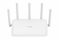 HiLook Powered by HIKVISION/ Wi-Fi 6 router WR-AX30(O-STD)/EU/ IEEE 802.11a/n/ac/ax/ 3000Mbps/ 3x LAN/ 1x WAN/ bílý