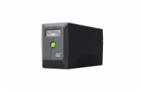 GreenCell Green Cell UPS záložní zdroj 650VA (360W) LCD Záložní zdroj Green Cell s výkonem 650 VA / 360 W a LCD displejem ochrání vaši techniku před výpadky proudu, přepětím a ztrátou dat. Nabízí 2 z