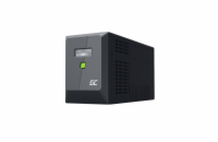 GreenCell Green Cell UPS záložní zdroj 2000VA (1400W) LCD Záložní zdroj Green Cell s výkonem 2000 VA / 1400 W a čistou sinusovkou ochrání vaši techniku při výpadku proudu. LCD displej, ochrana RJ45 i