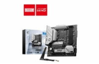 MSI MB Sc LGA1700 B760M PROJECT ZERO, Intel B760, 4xDDR5, 1xDP, 1xHDMI, WiFi, mATX - Po opravě (Bez příšlušenstv