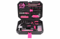 Sada nářadí SIXTOL SX3025 HOME PINK 66 66ks