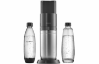 SodaStream DUO výrobník sody, mechanický, plastová láhev, skleněná láhev, bombička s CO2