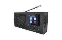 Přenosné rádio EMOS E0090 s Bluetooth, DAB/ DAB+/ FM, černé