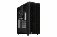 BAZAR ASUS case PROART PA401 WOOD TG, Mid Tower, ATX, 1xUSB-C Gen2x2, 2xUSB 3.0, 2x 160mm Fan, 1x 120mm Fan, černá (POŠK