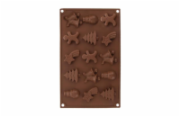 Forma na pečení vánočního cukroví ORION 29x17x1,5cm Brown