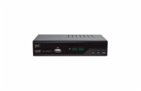 Set-top box GoSAT GS240ET2 DVB-T2 FullHD s HEVC H.265, USB přijímač