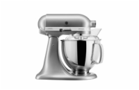 KitchenAid Artisan 5KSM175PSECU Kuchyňský robot - 10 rychlostí, planetární systém, celokovová konstrukce, stříbrná