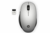 HP Dual Mode Silver Mouse 300 - bluetooth myš, připojení ke dvou PC zároveň