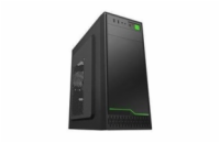 BAZAR - EUROCASE skříň ML N6-500B, Midi Tower, 2x USB 3.0, 2x audio, bez zdroje - Poškozený obal (Komplet)