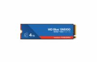 WD BLUE SSD NVMe 4TB WDS400T5B0E PCIe SN5100, Gen4, (R:6900, W:6700MB/s)