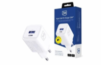 3mk napájecí adaptér Hyper Charger PD 33W GaN QC4+ PPS AFC FCP SCP 1A1C  White