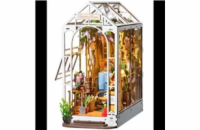 RoboTime 3D skládačka Zarážka na knihy Garden House (dřevěná)