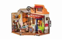 RoboTime Miniatura domečku Knihkupectví na rohu