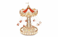 RoboTime 3D skládačka hrací skříňky Řetízkový kolotoč barevný