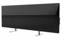 AENO GH2s Chytré Topení, infrared + konvekce, tvrzené sklo, 700W, Černá - poškozený obal