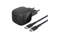 Belkin BOOST CHARGE™ 45W USB-C Power Delivery PPS nástěnná nabíječka + 1m USB-C na USB-C kabel, černá