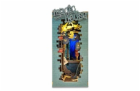 RoboTime Zarážka na knihy miniatura domečku Kouzelnická ulička