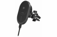 Swissten Magnetický Držák do Ventilace Auta MagRide s Bezdrátovým Nabíjením Qi2 15W (Kompatibilní s MagSafe)