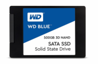 WD Blue 500GB 2,5 SATA SSD Disk WD Blue SSD s kapacitou 500 GB poskytuje rychlé a spolehlivé úložiště pro každodenní práci. Díky rozhraní SATA a 2,5" formátu je vhodný pro modernizaci notebooků i sto