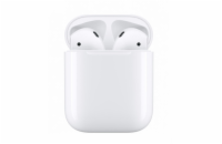 Apple AirPods 2. Gen Apple AirPods 2. generace posouvají bezdrátové používání na zcela novou úroveň. Okamžitě se připojí k iPhonu, iPadu nebo Macu, rozpoznají, když je vložíte do uší, a nabídnou čist