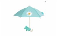 Deštník pro telefon s přísavkou Kytička Blue