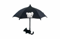 Deštník pro telefon s přísavkou Klaun Black