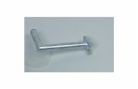 Držák antény na balkón, žárový zinek, délka 30cm