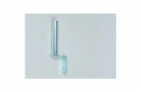 Držák antény na zeď mini, galvanický zinek, délka 8,5cm, výška 15cm