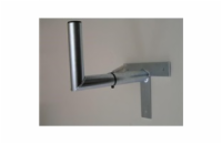 Držák antény na zeď, tvar T, galvanický zinek, délka 35cm