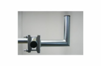 Držák antény na balkón, galvanický zinek, délka 20cm