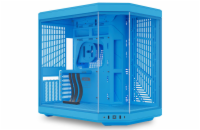 HYTE skříň Y70 Blueberry Milk / levé a přední sklo / Riser PCIe 4.0 / bez zdroje / 1x USB-C / 2x USB-A /