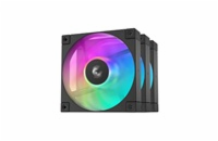 DEEPCOOL Ventilátor FD12 ARGB 3v1, 3x120mm, ARGB, černá