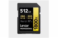 Lexar SDXC Pro 1800x U3 UHS-II R280/W210 (V60) 512GB
