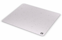 Endorfy podložka pod myš Stoneflow White L / 450x400x3 / voděodolná / obšitá / gumová spodní vrstva / bílý kámen