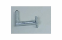 Držák antény na balkón, žárový zinek, délka 20cm