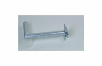 Držák antény na stožár s vinklem, žárový zinek, délka 35cm